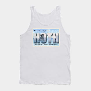 Endor Travel Postcard Tank Top